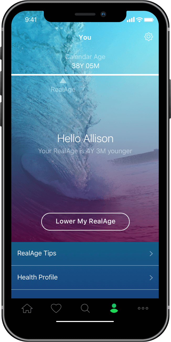 RealAge Screenshot